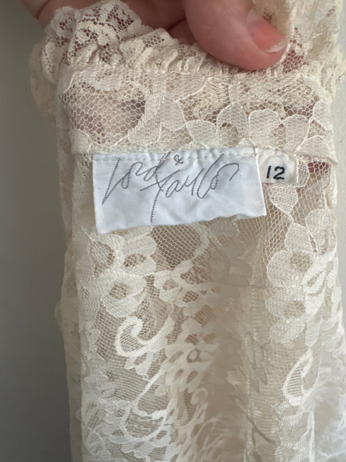 Vintage lace blouse