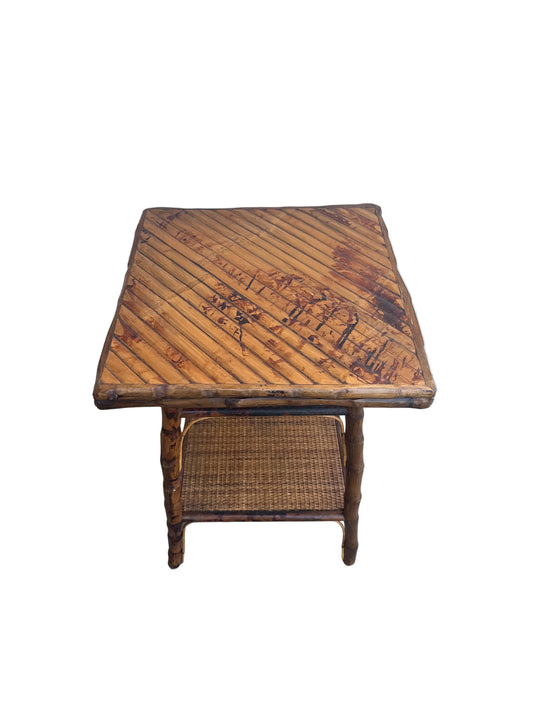 Bamboo Accent Table