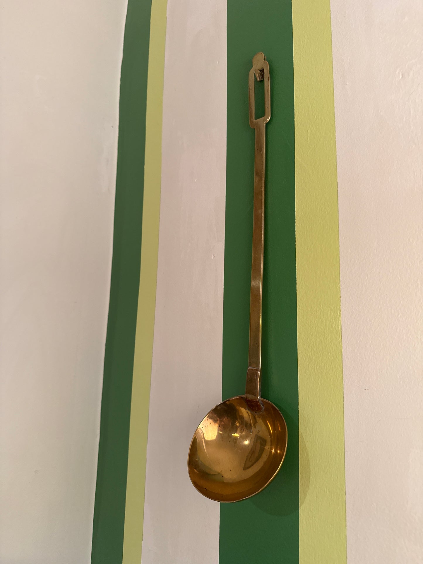 Vintage Brass Ladle with Long Handle