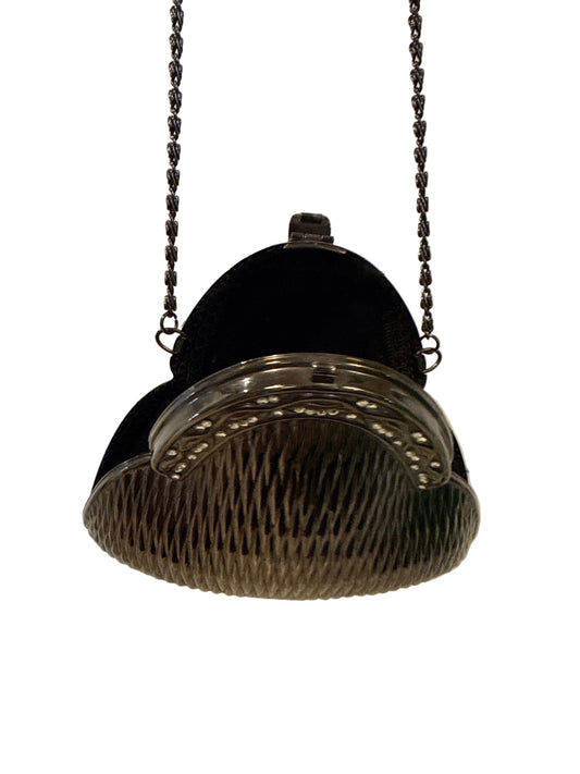 Vintage Art Deco Style Pleated Evening Bag