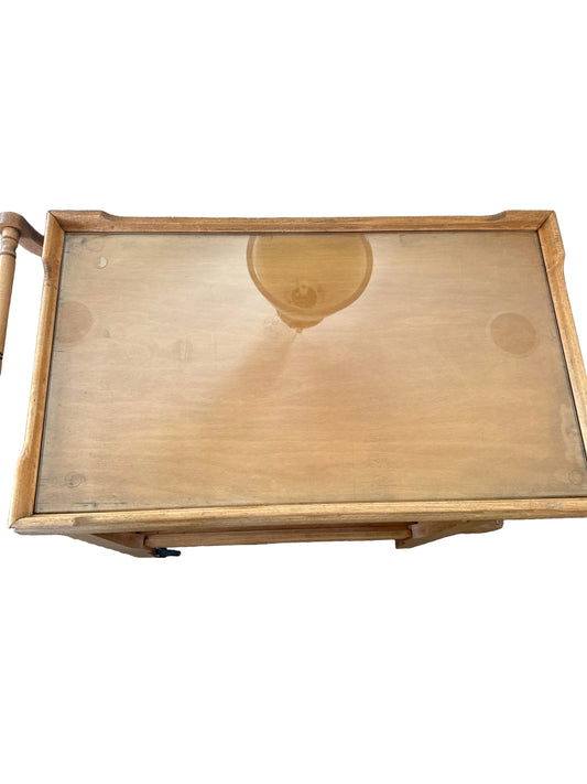 Pine wood barcart