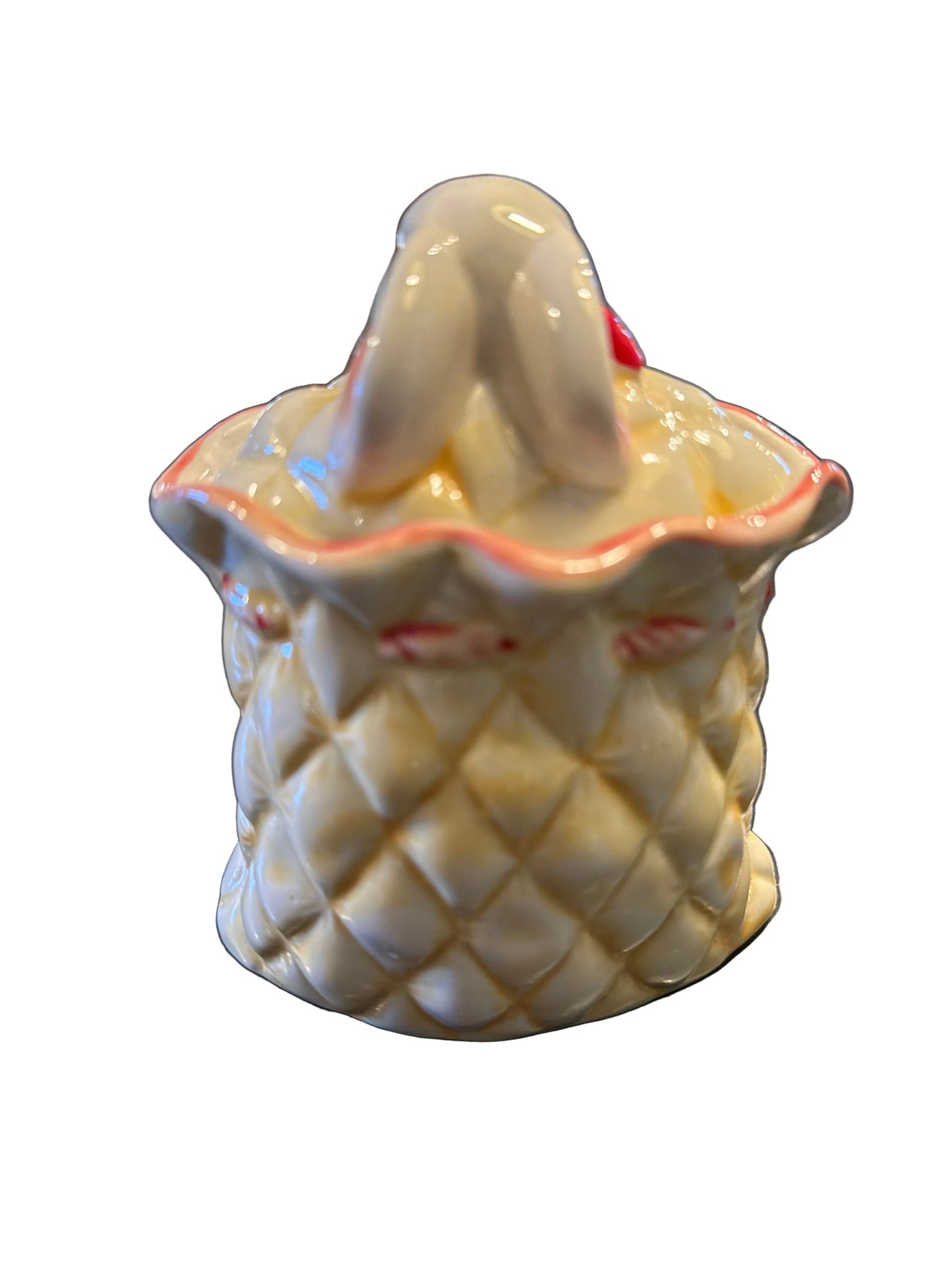 Easter bunny candy jar