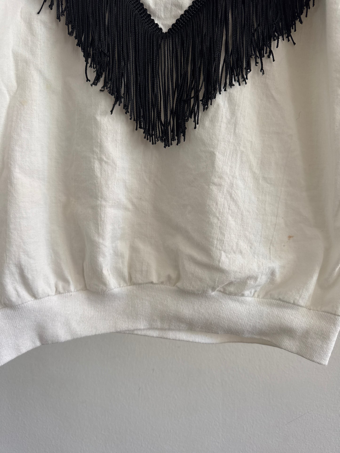 1980s southwest fringe top