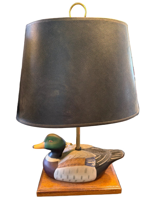 Pair of Vintage Mallard Duck Table Lamps | Made in Taiwan