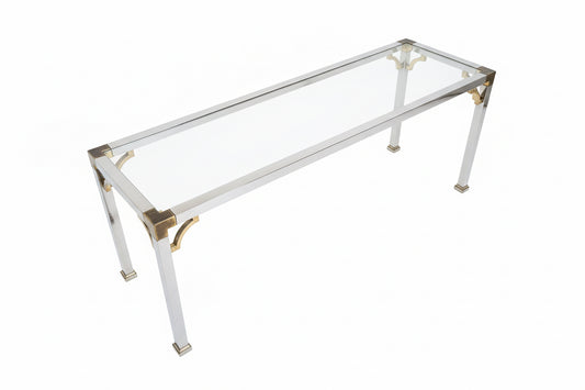 Glass console