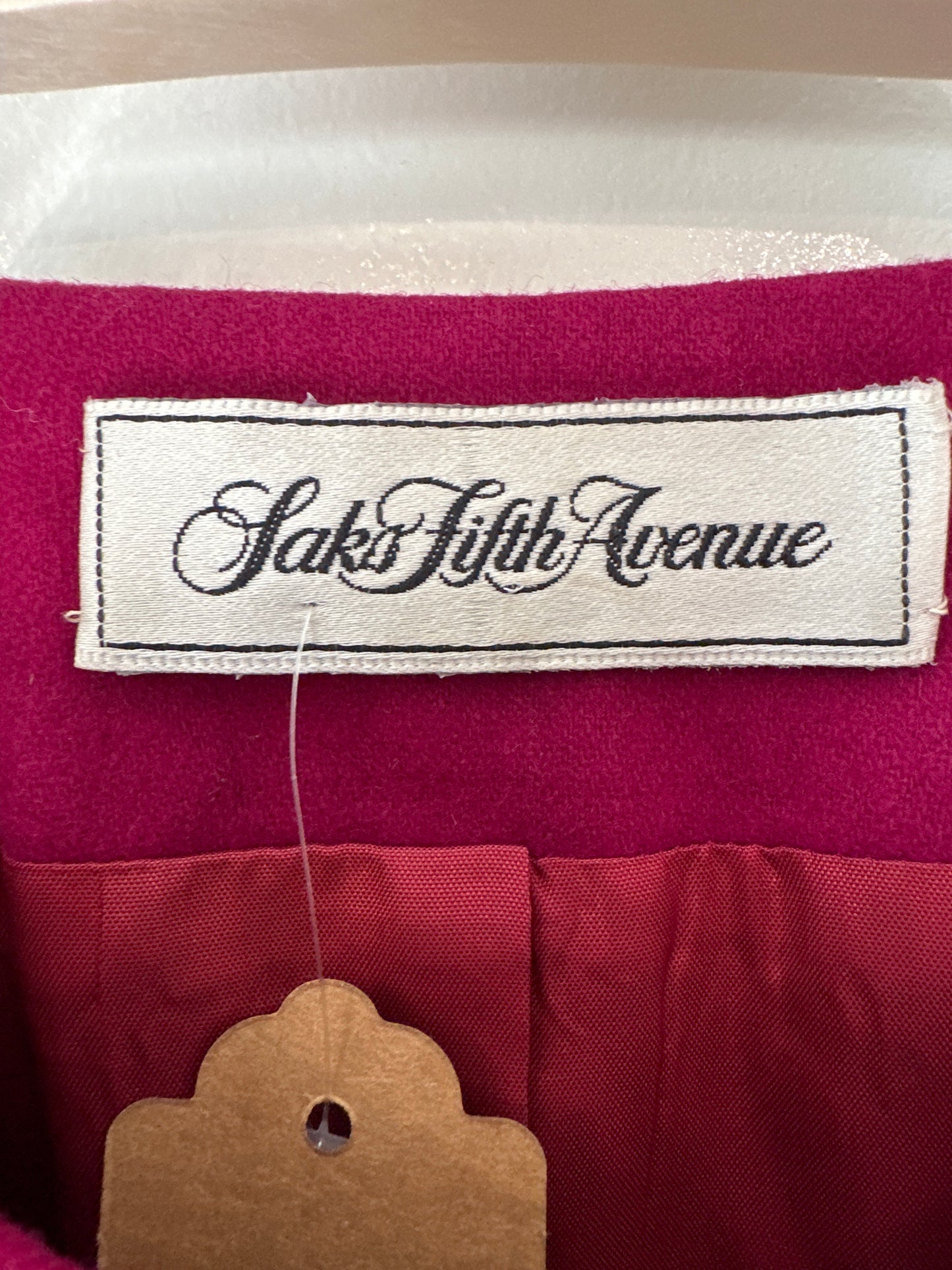 Saks Fifth Ave cropped blazer