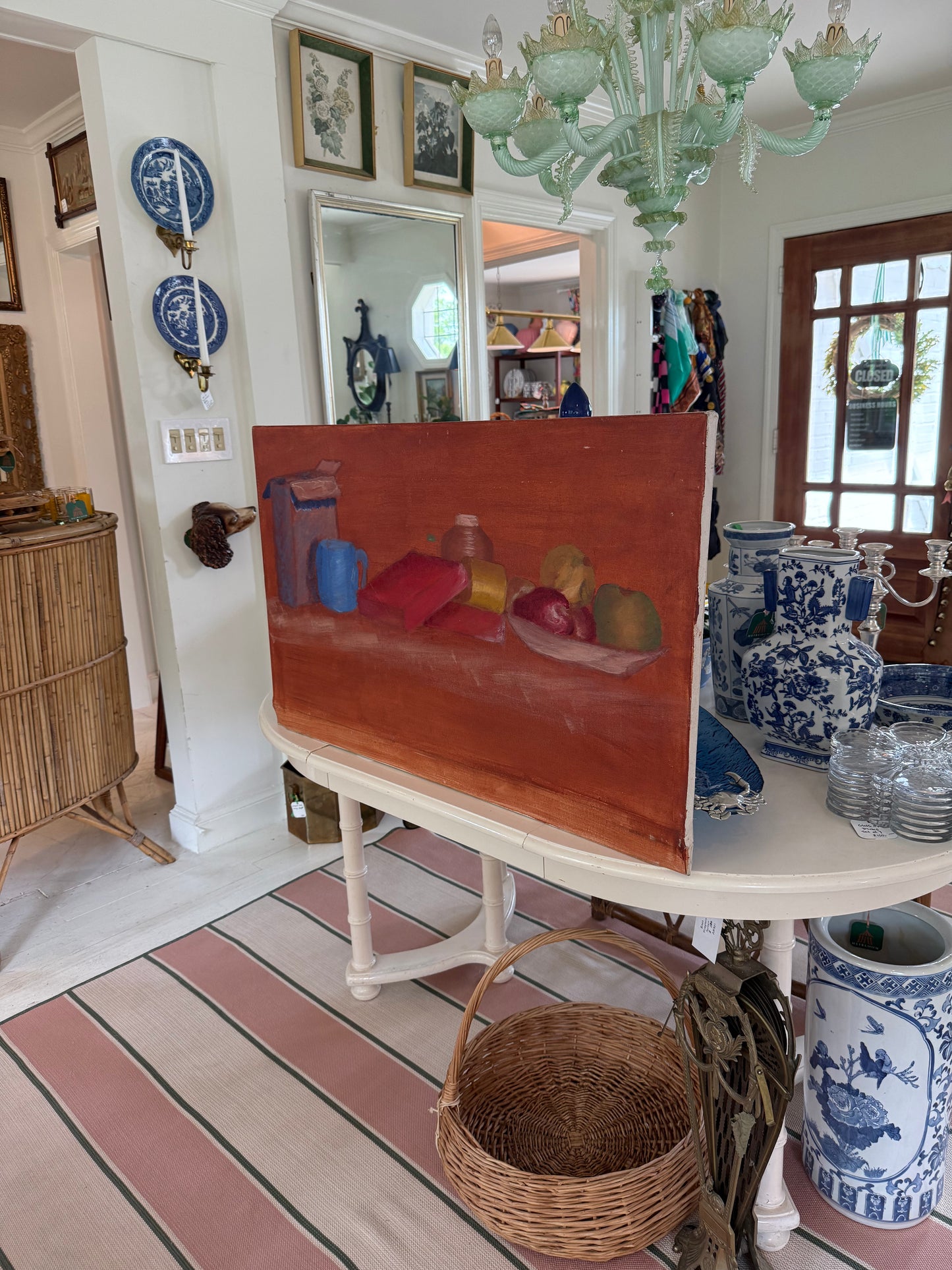 Large oil painting