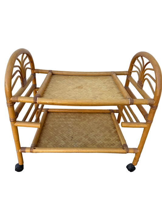 Bamboo Serving Trolley