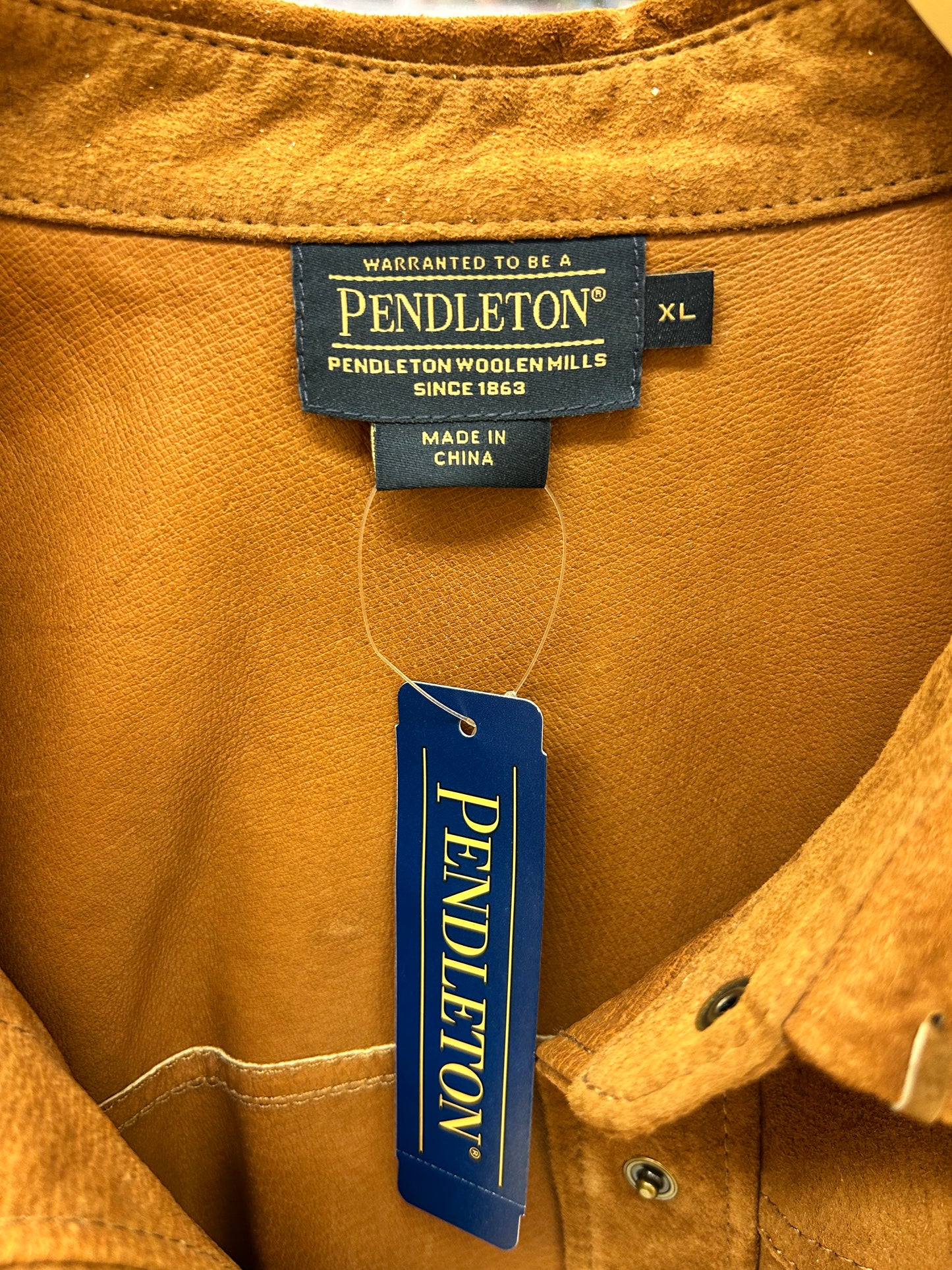 Pendleton Suede Shirt Jacket