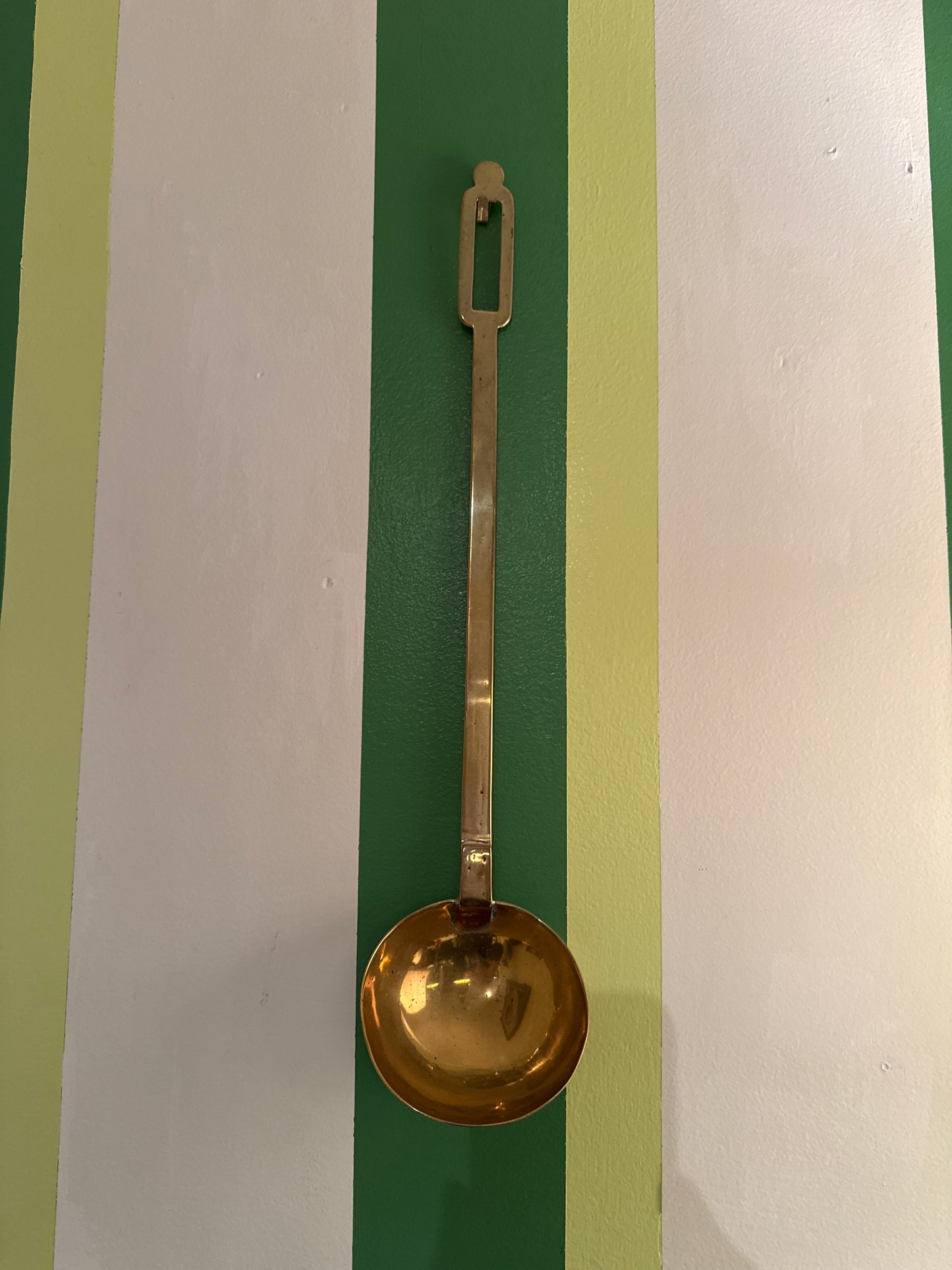 Vintage Brass Ladle with Long Handle