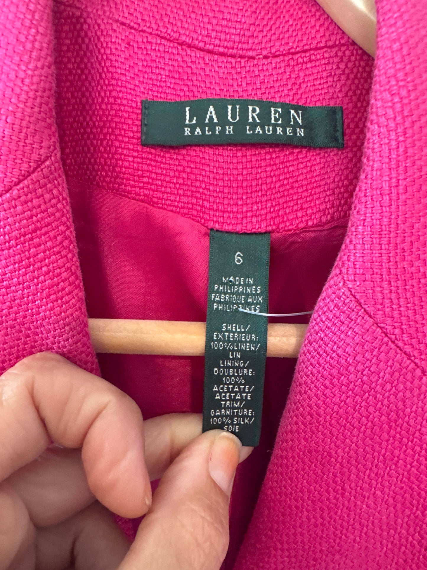 Vintage linen, Ralph Lauren blazer 6