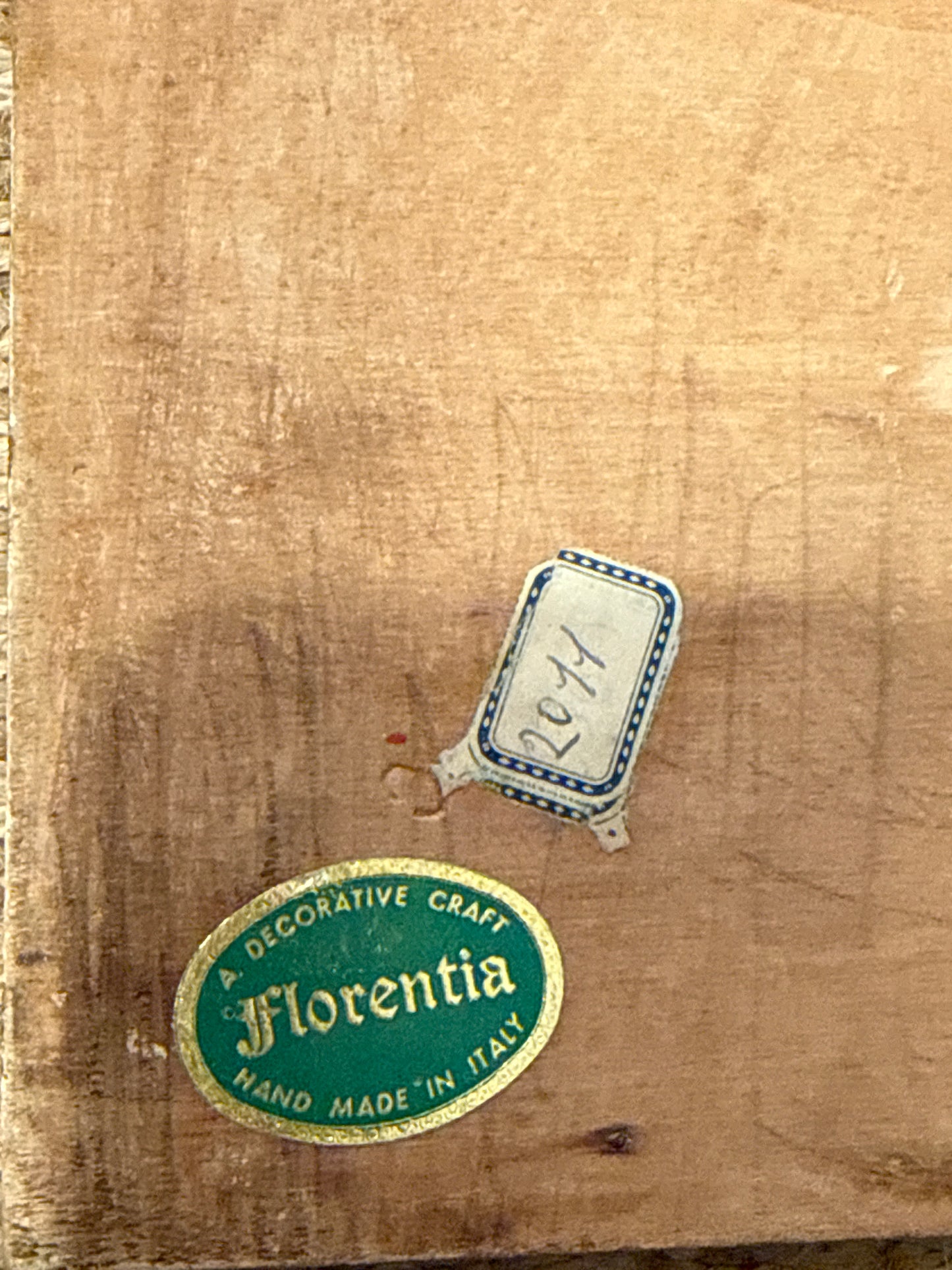 Vintage Italian Florentine Gold Gilt Tray