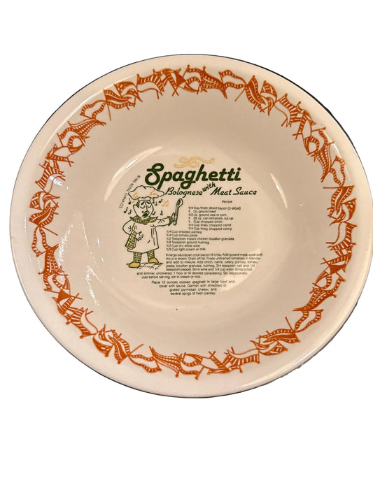 1983 Royal China pasta bowl