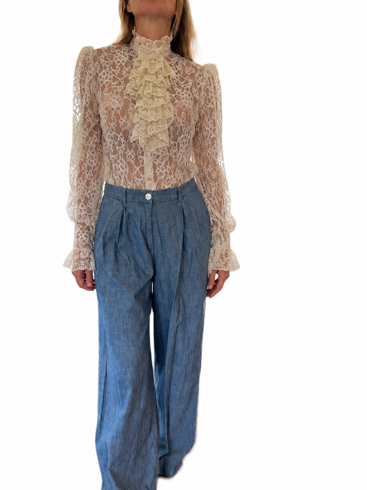 Vintage lace blouse