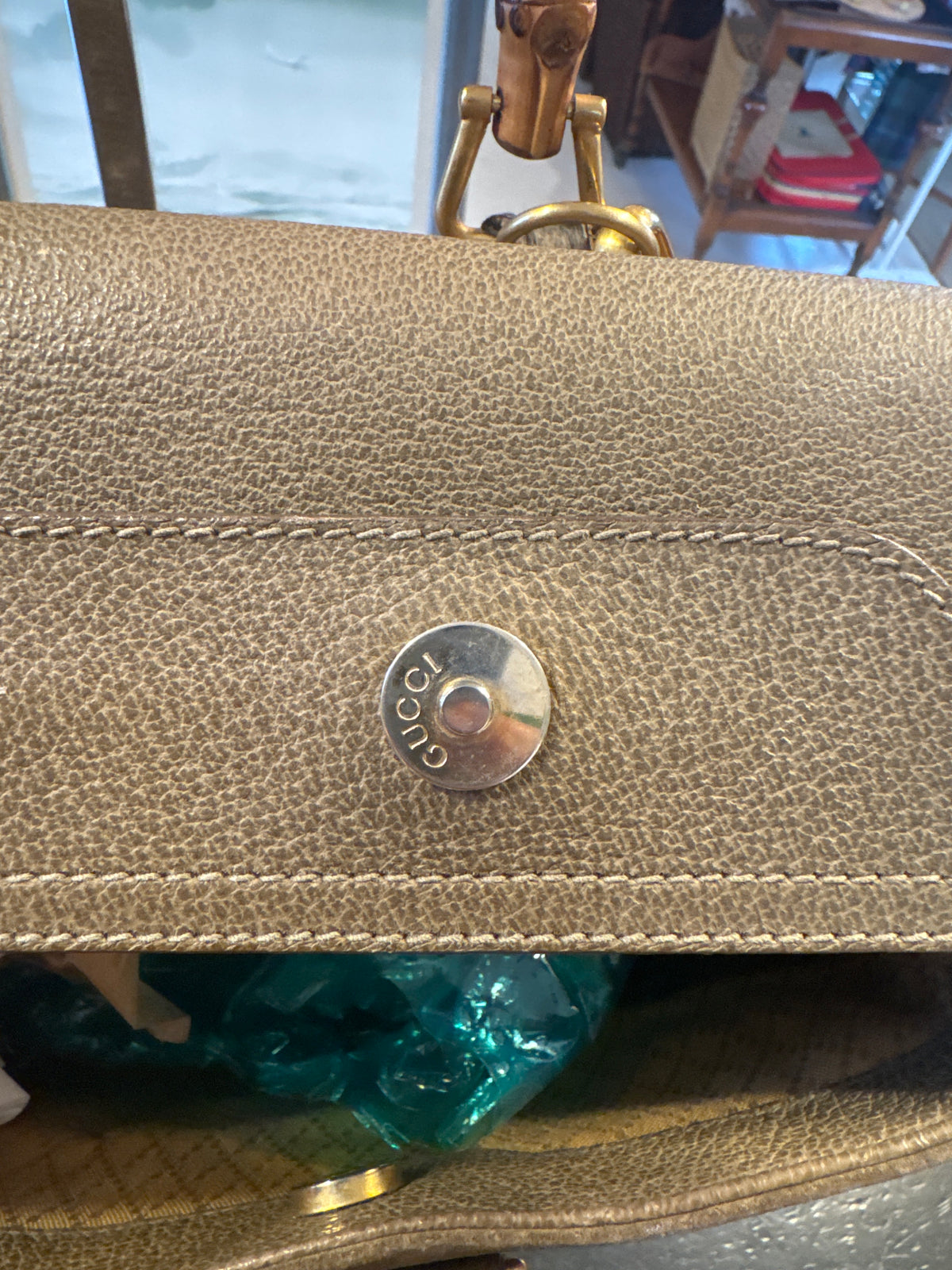 Vintage Gucci, Diana bamboo handle bag ￼