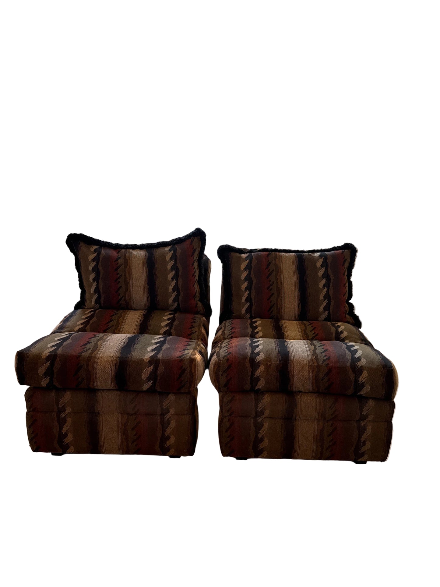 Pair of Vintage Shelby Slipper Chairs  (1995)
