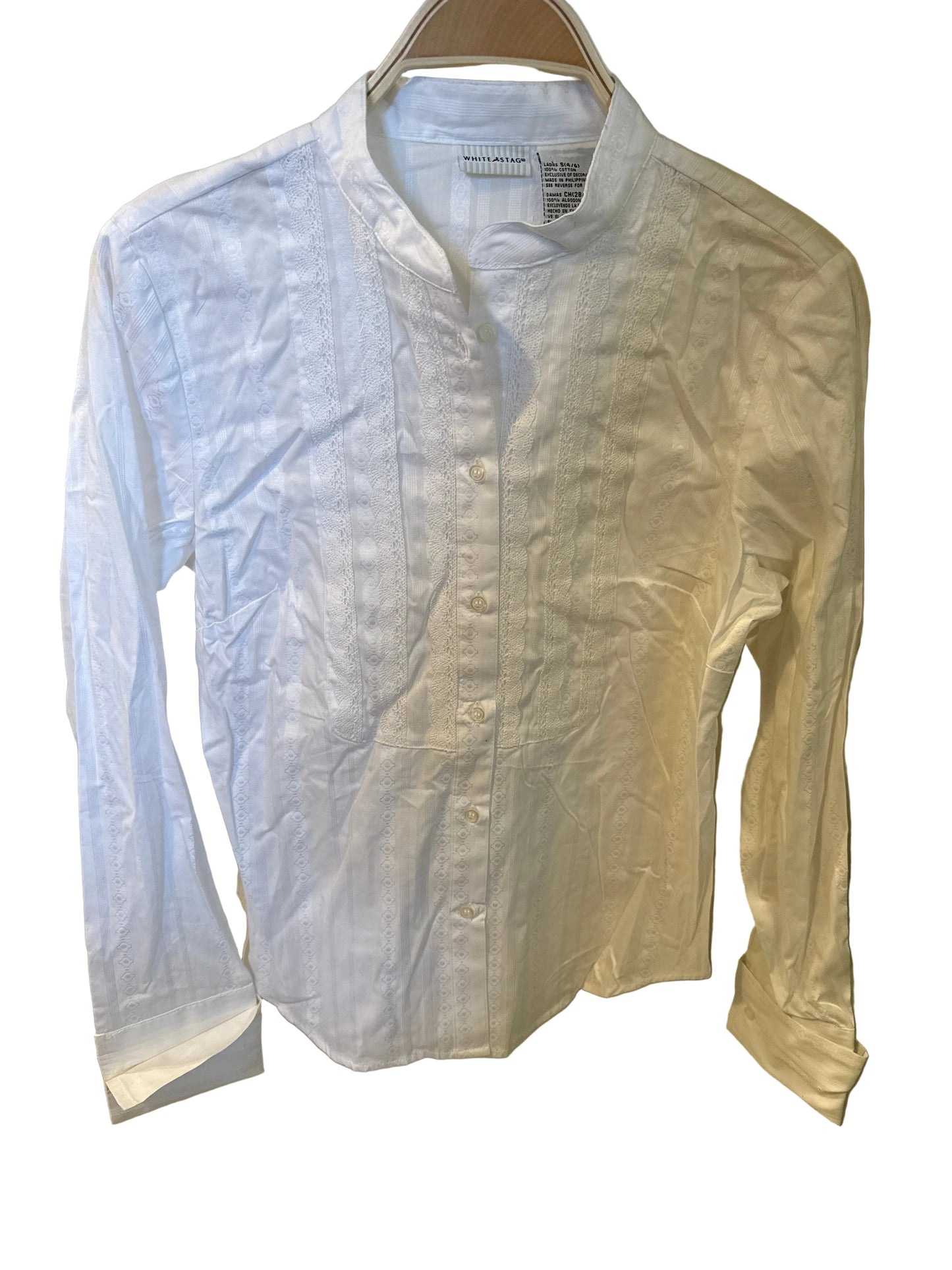 White stag blouse