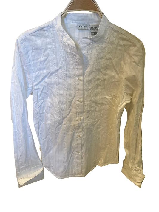White stag blouse