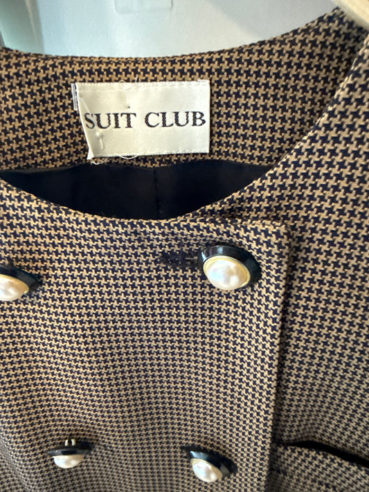 Houndstooth Blazer