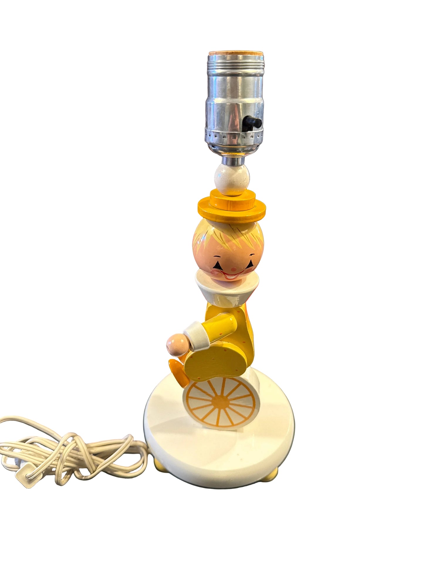 Irmi lamp with wooden clown