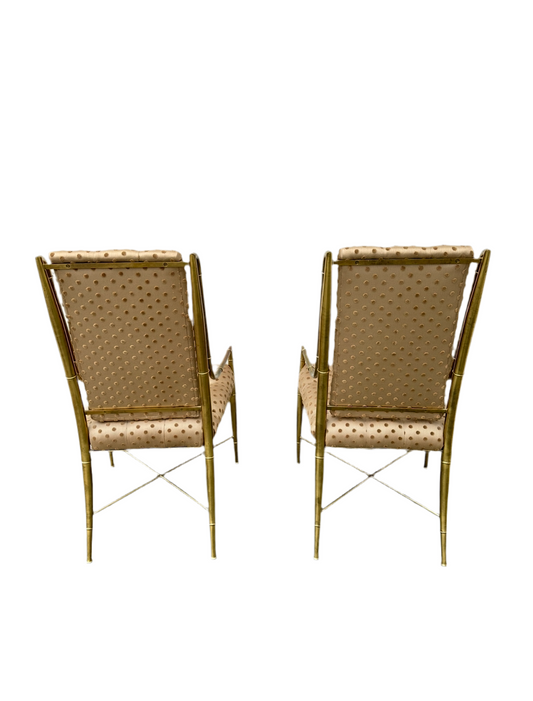 Pair of Brass "Imperial" Dining
Chairs by Weiman/Warren
Lloyd for Mastercraft