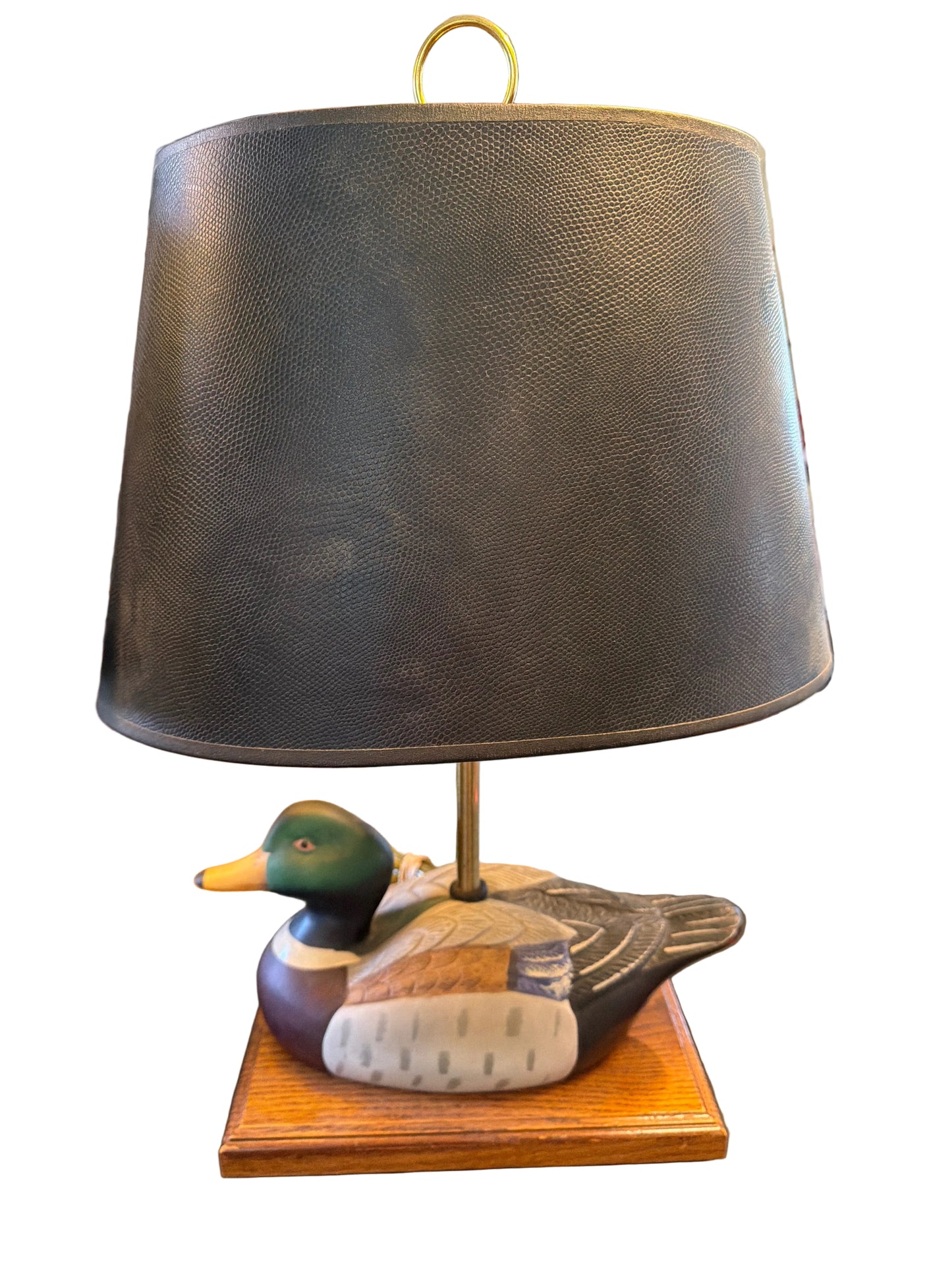 Pair of Vintage Mallard Duck Table Lamps | Made in Taiwan