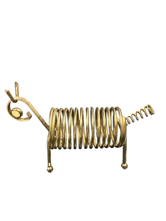 Vintage 1970’s spiral metal dog mail organizer