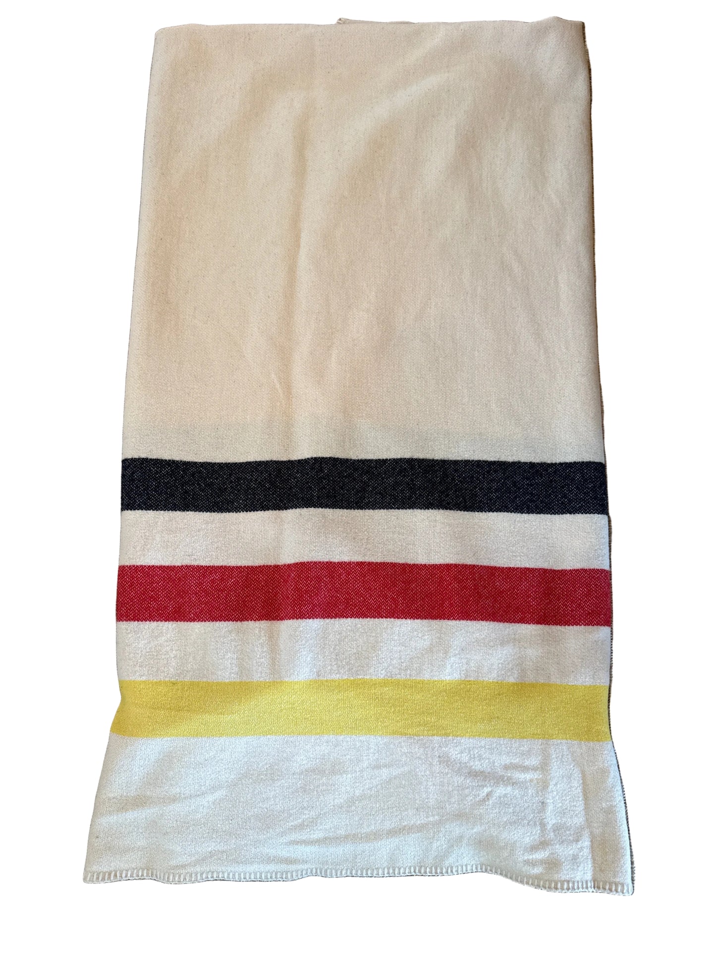 Vintage L.L.Bean Striped Camp Blanket | Freeport, Maine