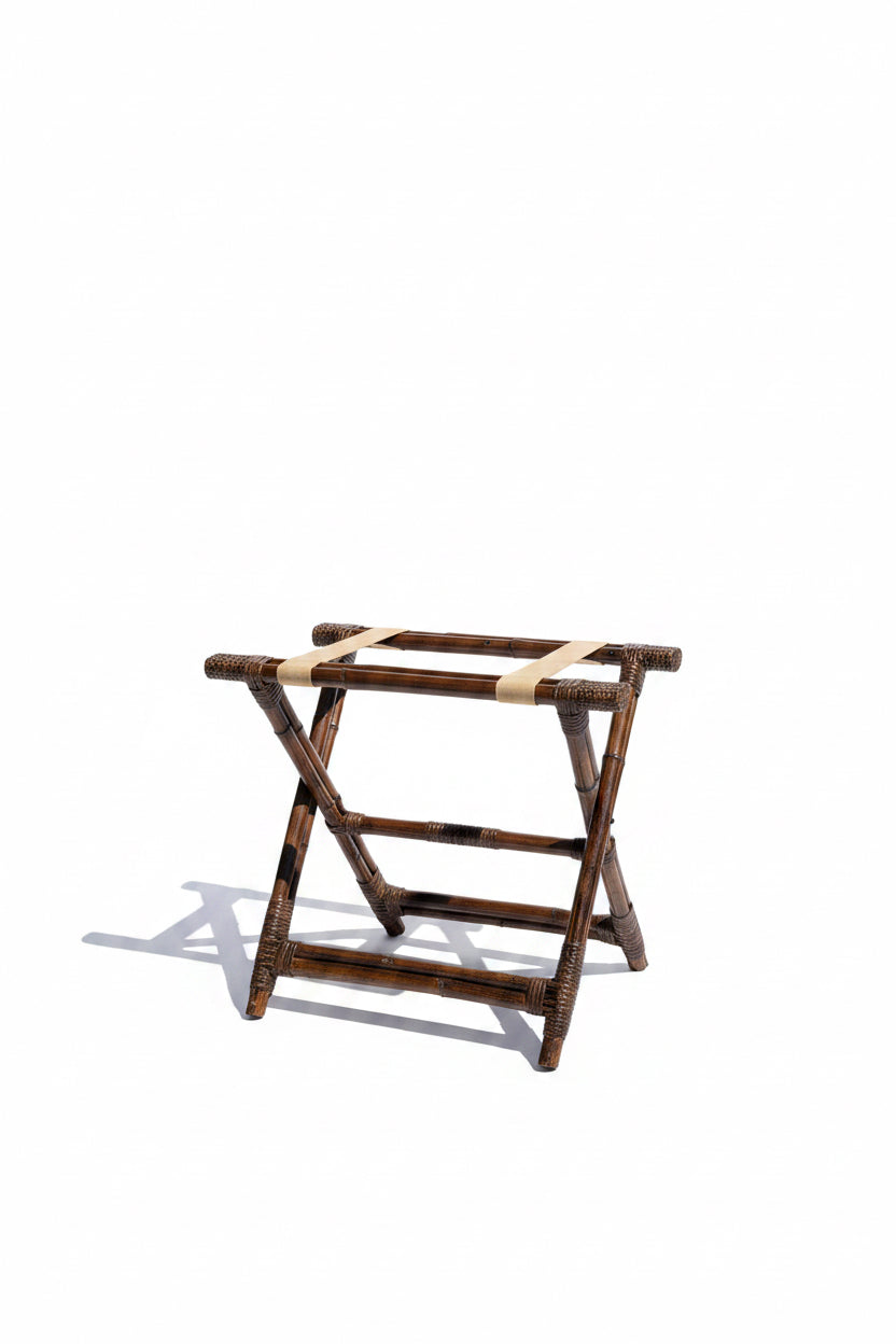 Bamboo Luggage Rack