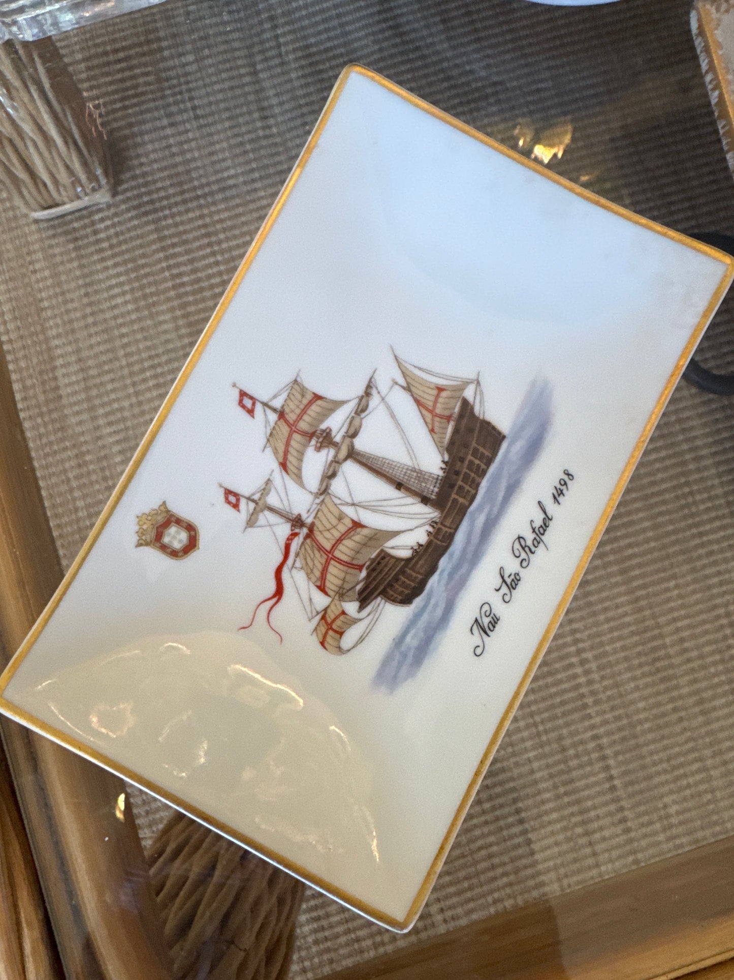 Saint Raphael trinket dish