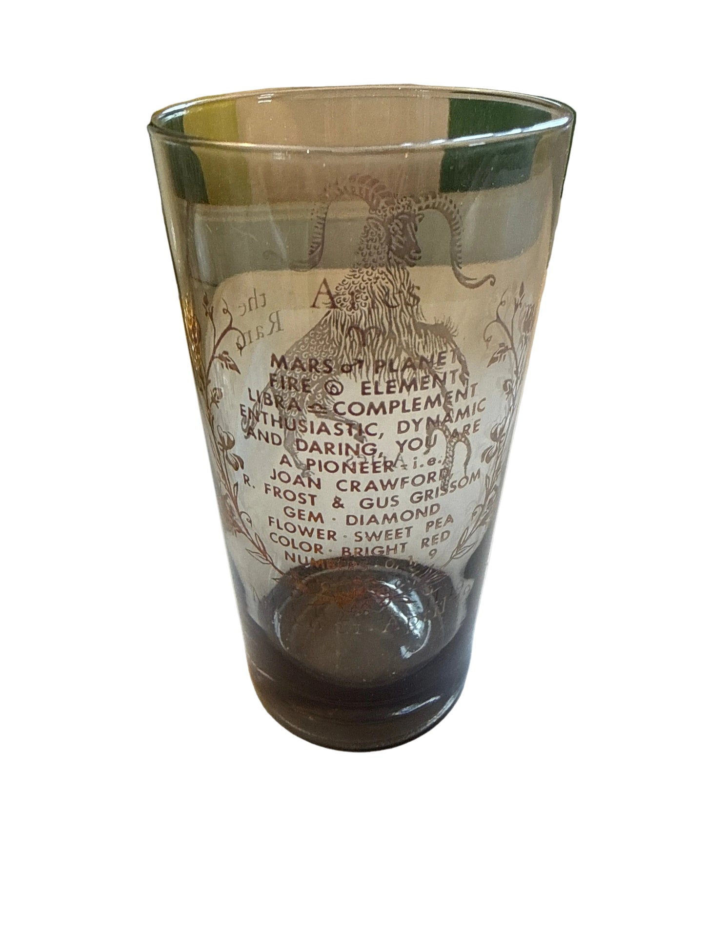 Vintage Zodiac Highball Glasses – Set of 12