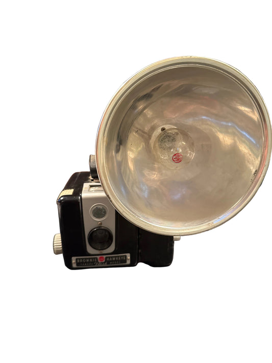 Brownie Hawkeye camera in original box