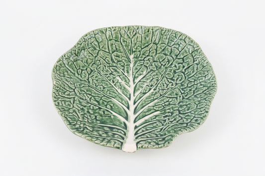 Large Bordallo Pinheiro Cabbage Leaf Platter (Portugal)