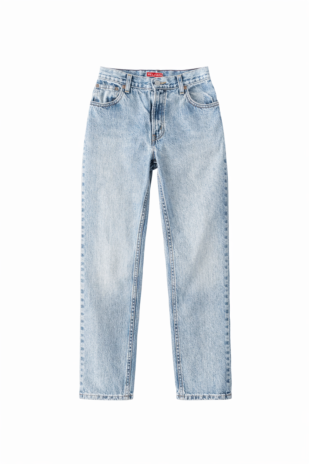 Classic early-2000s Levi’s relaxed fit jeans in a beautifully faded light wash denim. These jeans feature Levi’s iconic five-pocket styling, durable cotton denim construction, and a comfortable relaxed silhouette that fits perfectly with today’s vintage and Y2K style trends.

The soft, naturally worn wash gives them that effortless vintage character that Levi’s denim is known for. Easy to style with everything from oversized sweaters to fitted tees and blazers.