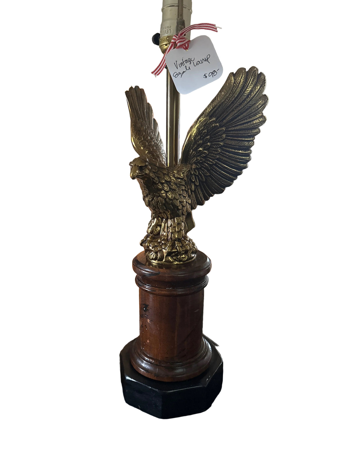 Vintage 1970s Eagle lamp