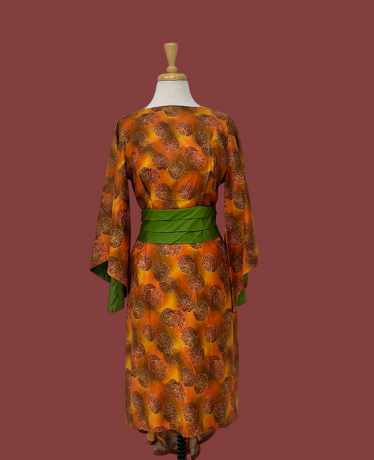 Vintage Hawaiian Kimono Dress