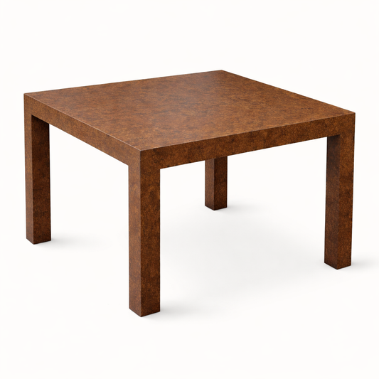 Faux Burl Wood veneer game table