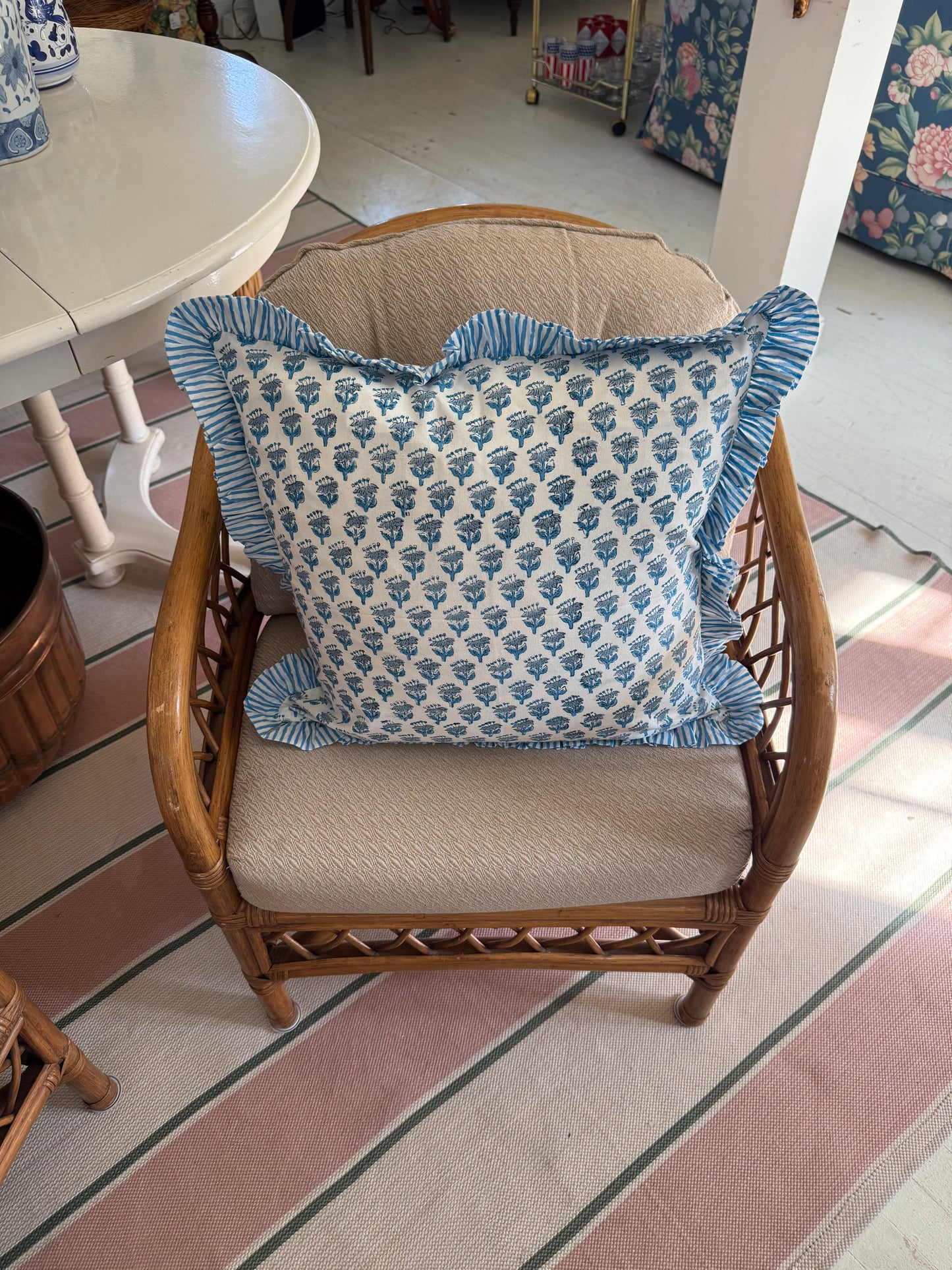 Bamboo chairs- a pair of