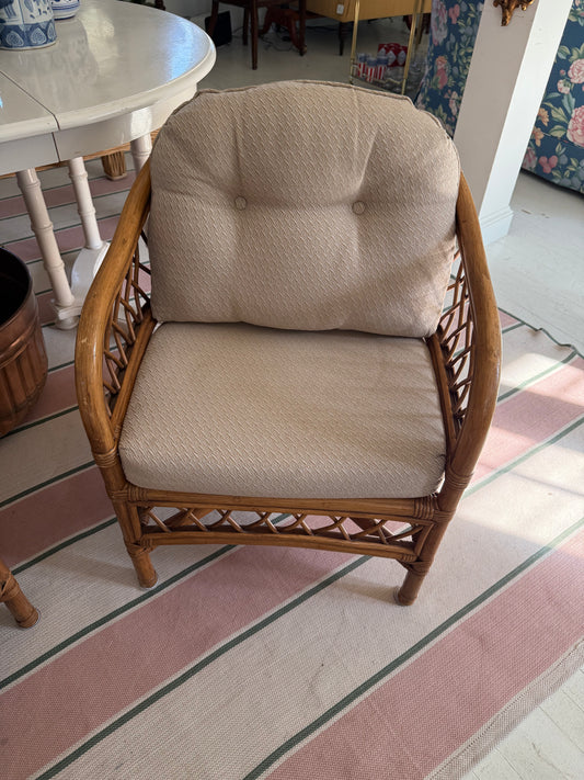 Bamboo chairs- a pair of