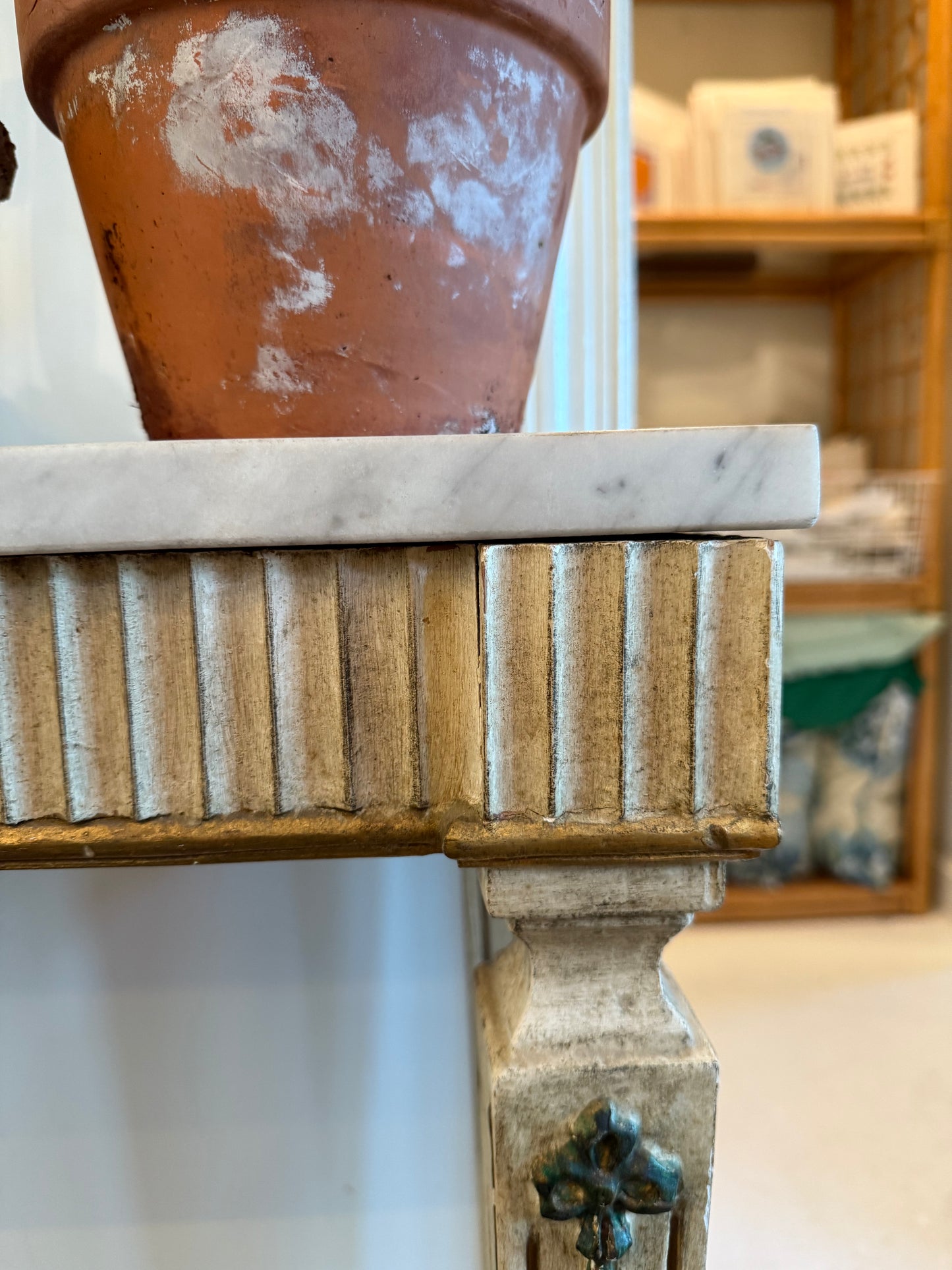 French Neoclassical console table