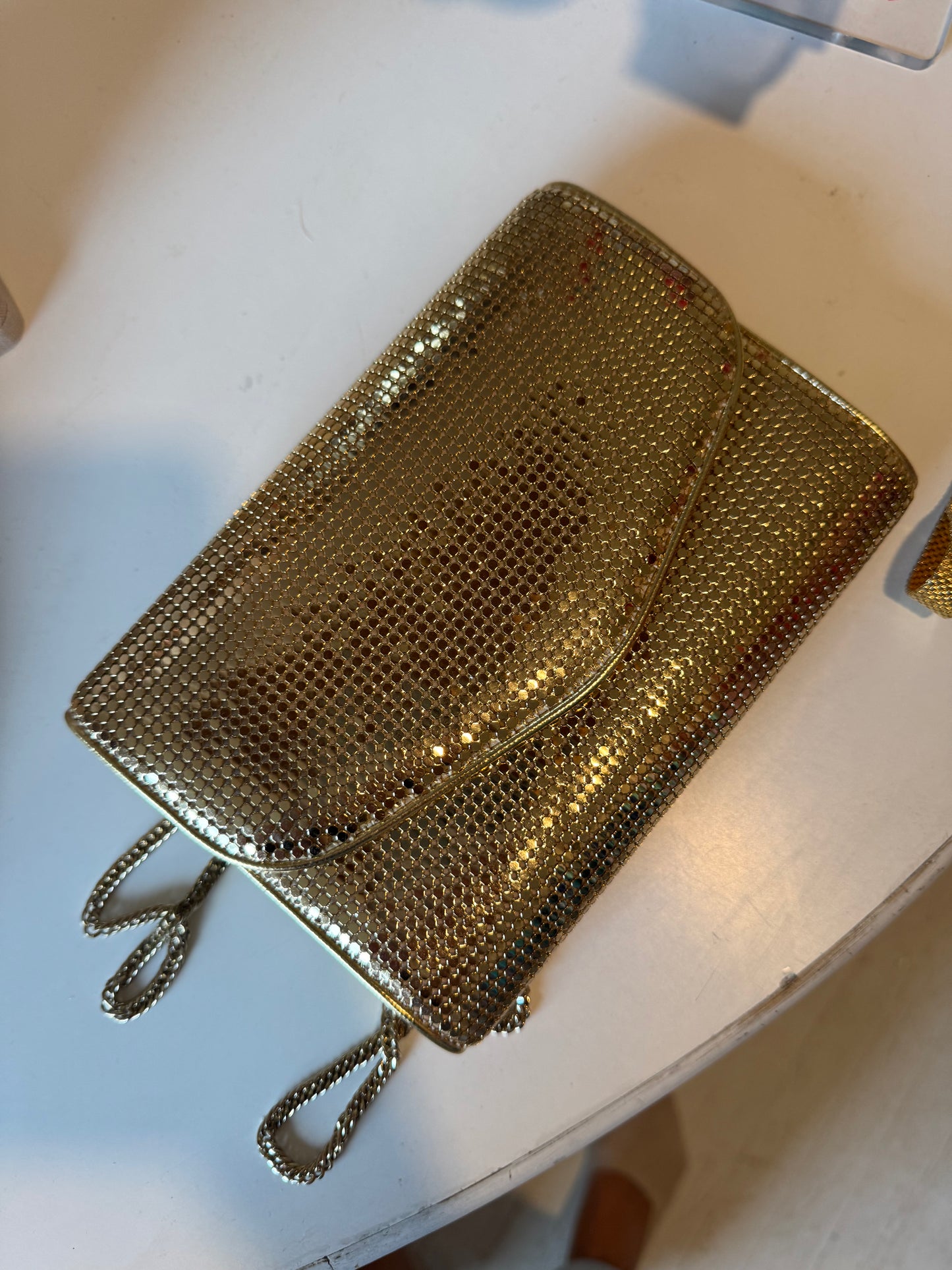Gold Handbag