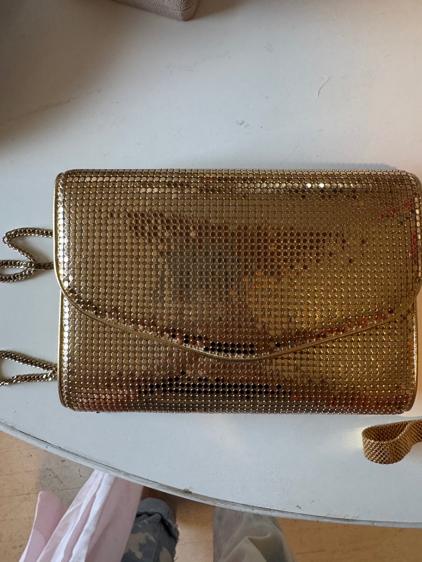 Gold Handbag
