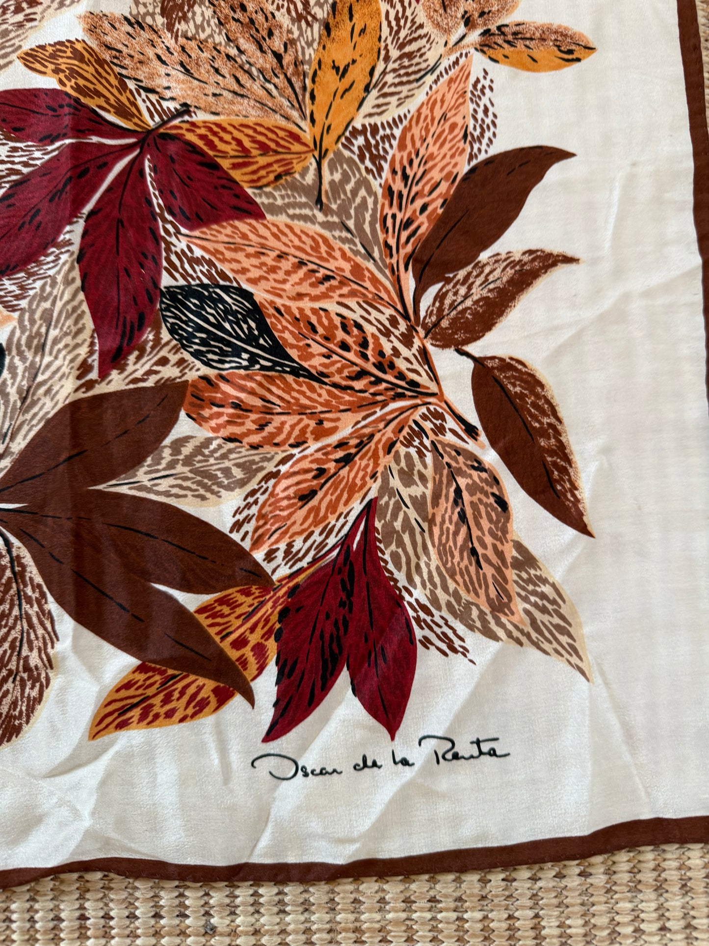 Oscar de la Renta scarf