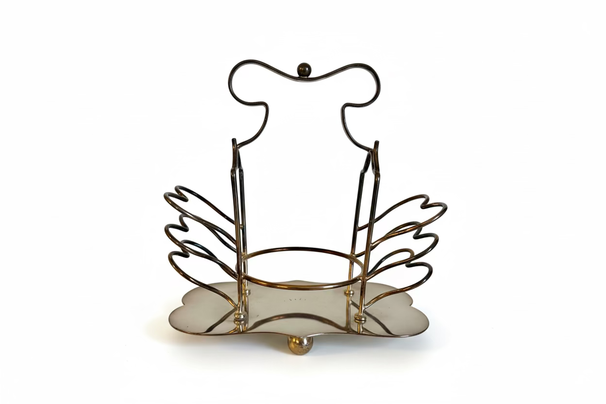 Vintage Silverplate Toast Rack