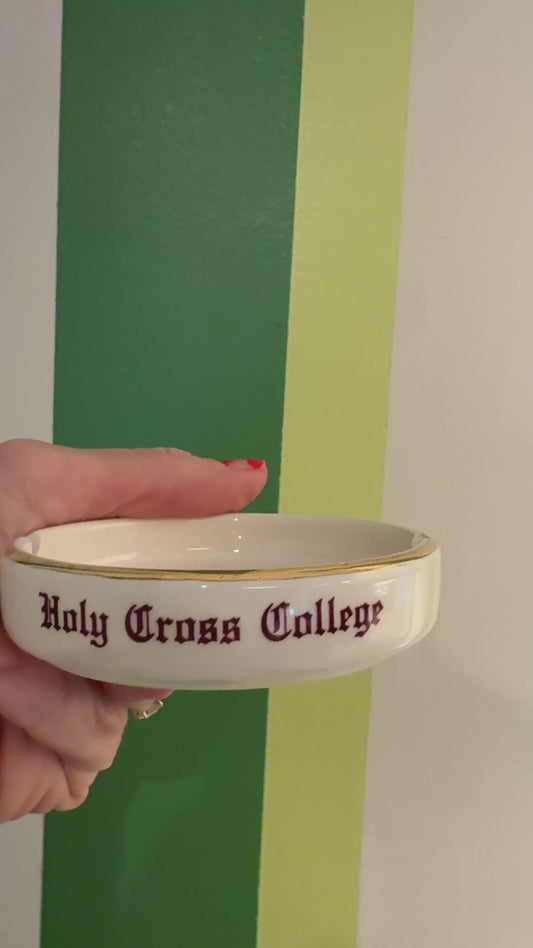 Vintage Holy Cross Ashtray/trinket dish